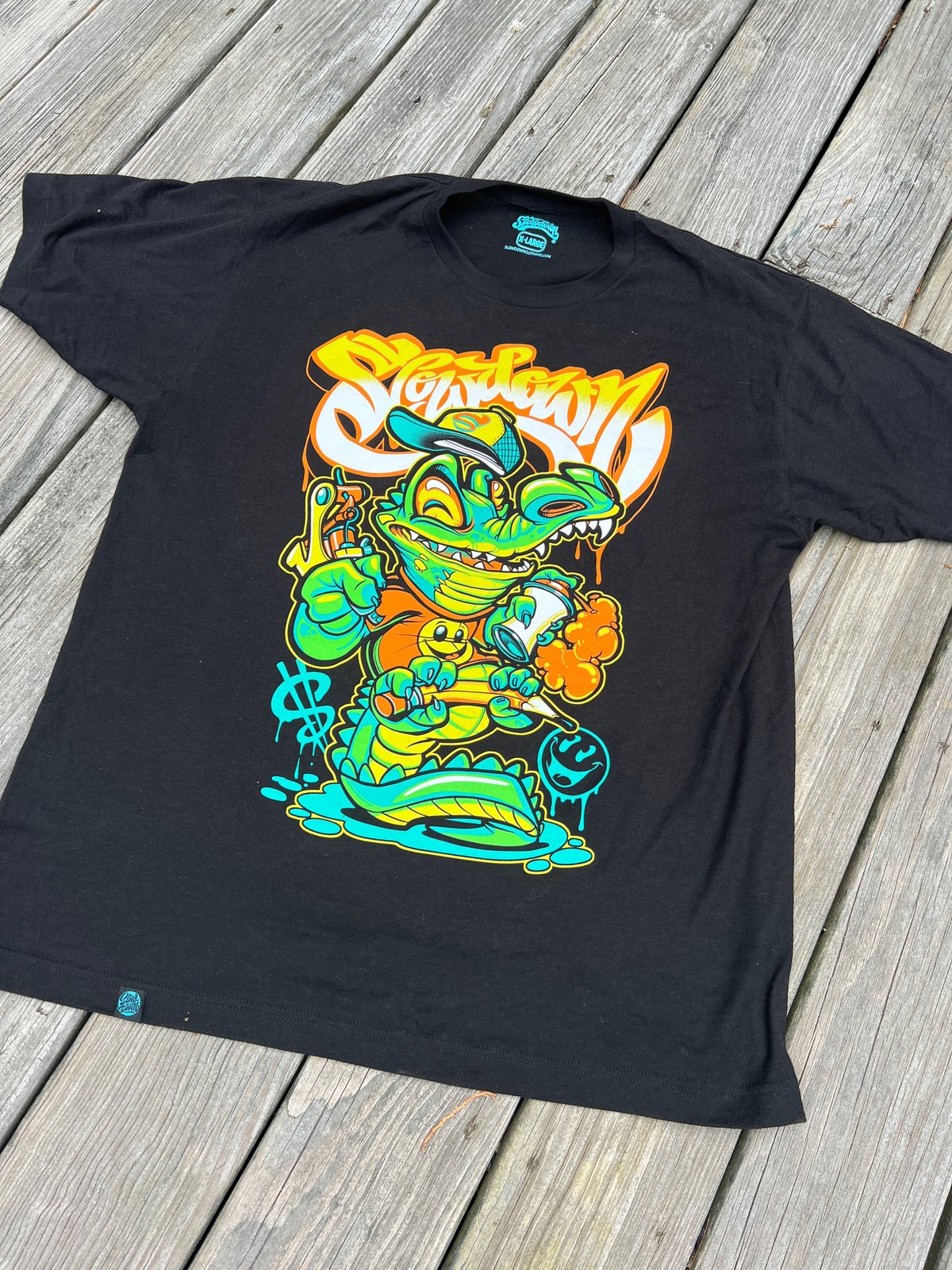 Graffiti Tattin' Gator Tee