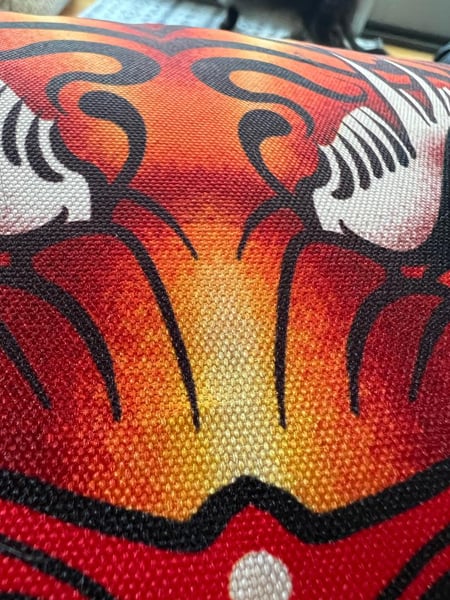 SLOWDOWN TIGER PILLOW COVER