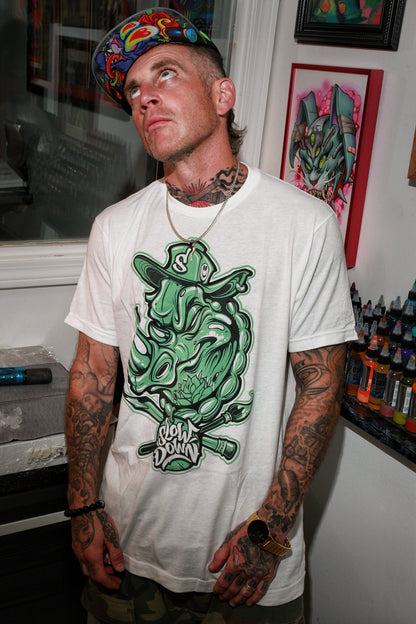 Slowdown Rhino tee