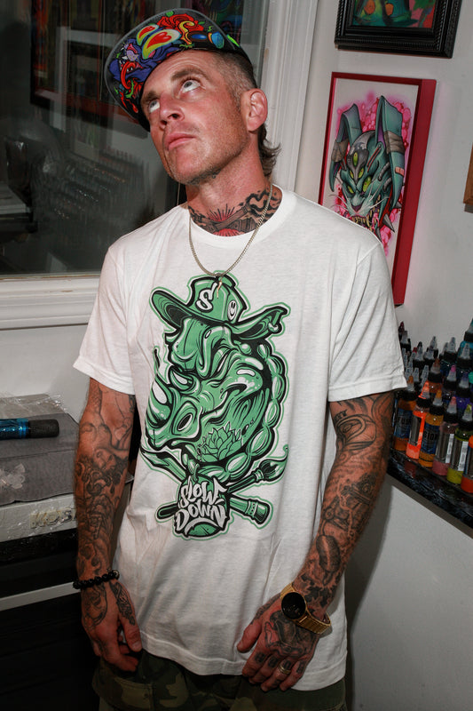 Slowdown Rhino tee
