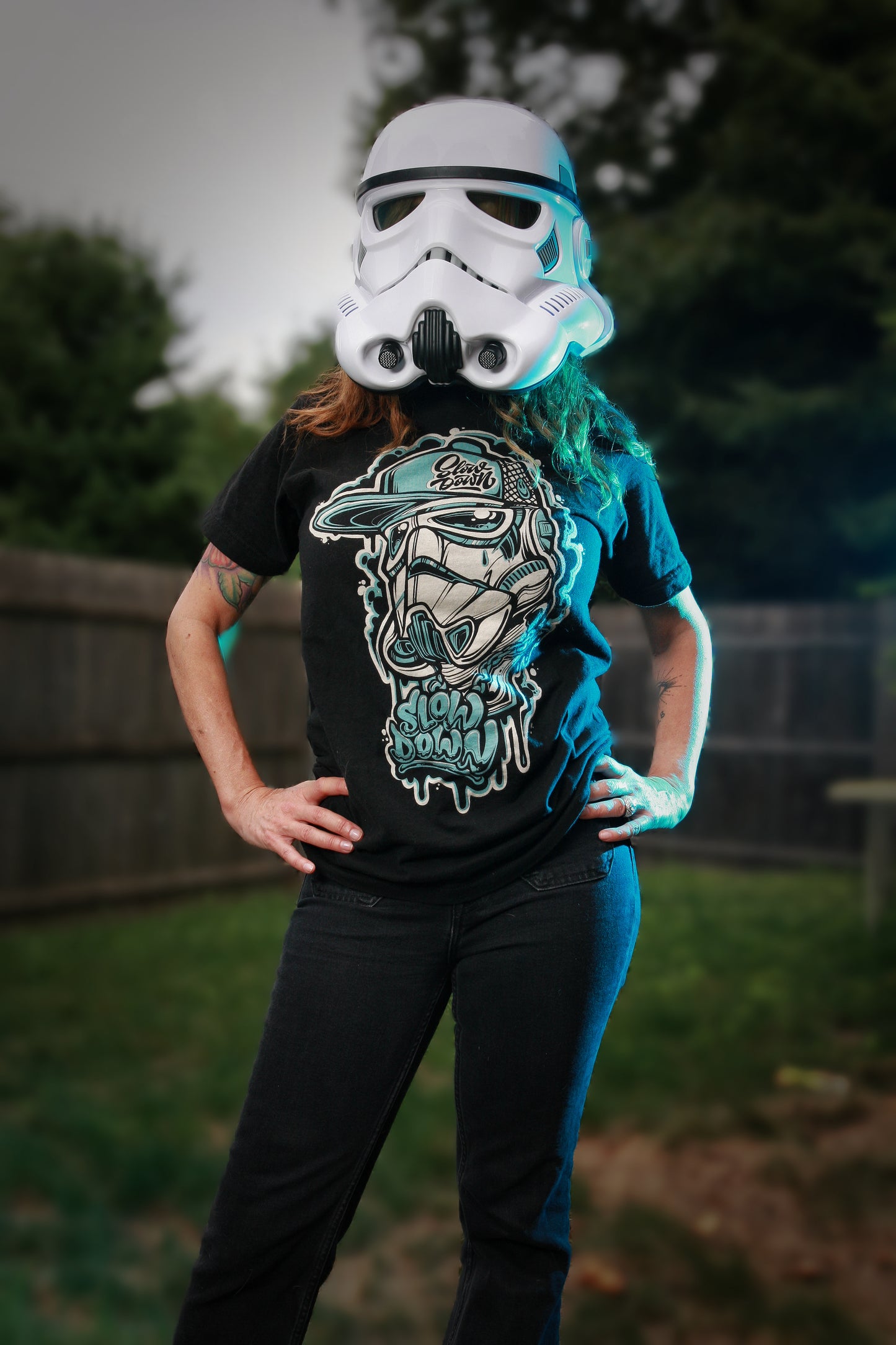 Slowdown Trooper tee