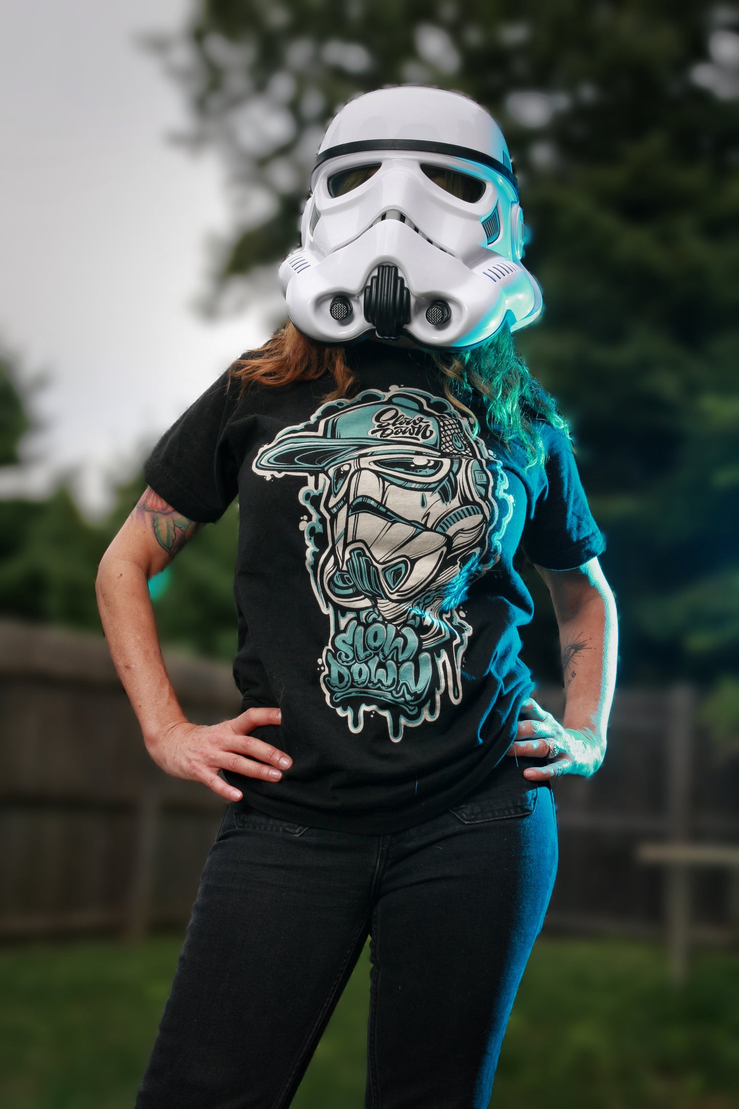 Slowdown Trooper tee