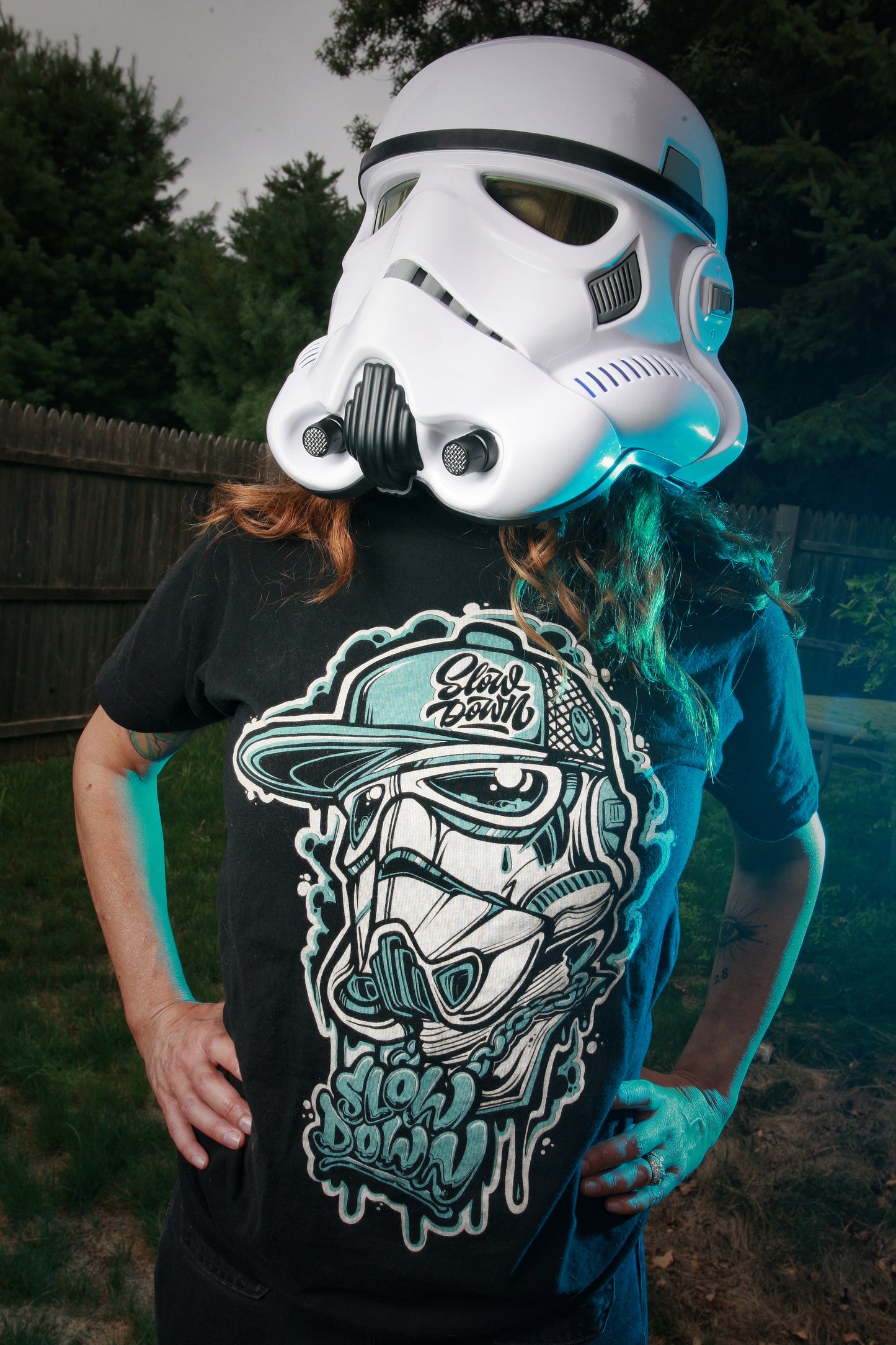 Slowdown Trooper tee