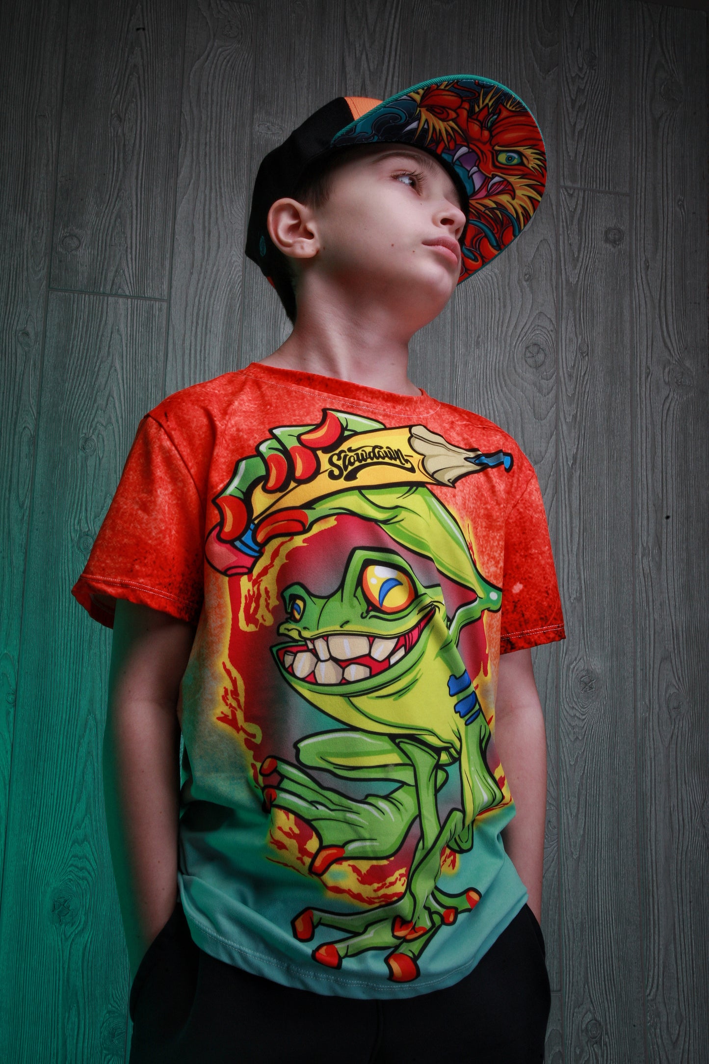 New Kids Feelin Froggy Tee