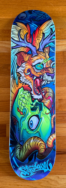 Slowdown MYTHICAL TIGER BEAST SKATE DECK