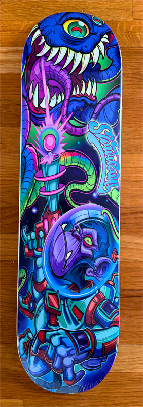 Slowdown SPACE MONKEY SKATE DECK