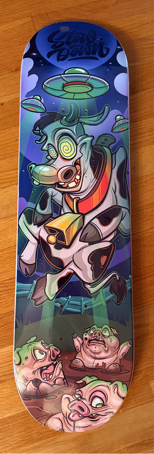 Slowdown BEAM HIM UP SKATE DECK