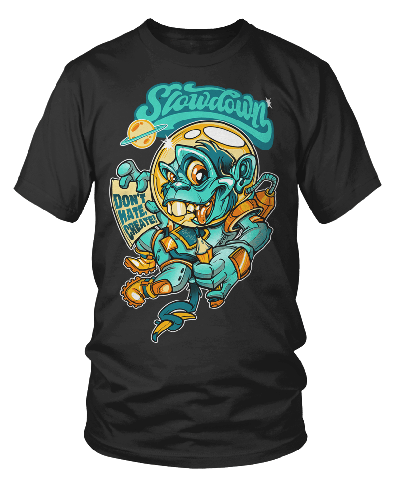 Space monkey tee 2022